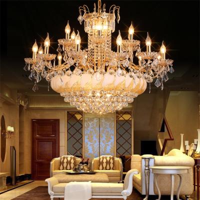 China Luxury Modern Vintage Hotel Metal Pendant Light Chandelier for sale