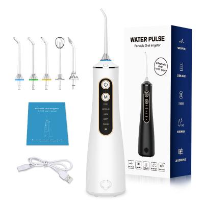 China Outdoor Wholesale Oral Dental Irrigator 260ml Water Capacity Flosser Teeth Pick Cleaner For Family Use for sale