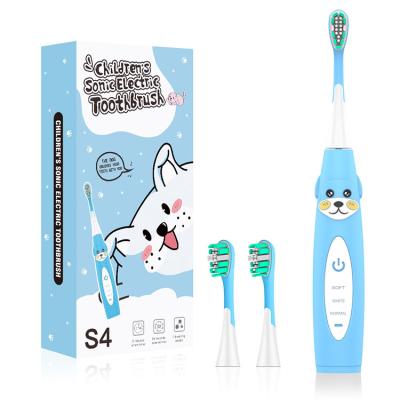 China Teeth Cleaning Factory Baby Electric Toothbrush Battery Power Custom Kids Brushes Ultra Sonic Toothbrushes For Kids for sale