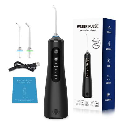 China Outdoor Private Label Pick Water Flosser Smart Teeth Cleaner Portable Oral Dental Irrigator With DIY Modes for sale