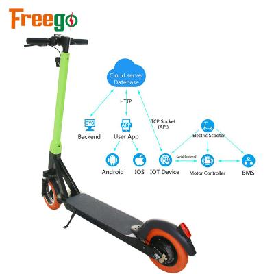 China New Design Unisex Hot-selling IOT/GPS/APP Electric Scooter 500W Lock Switchable Battery Sharing Electric Scooters for sale