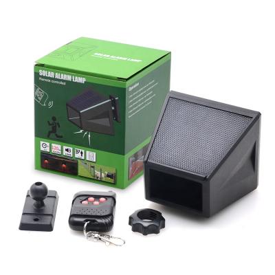 China Tamper Alarm Htzsafe Solar Wireless Driveway Alarm System, Solar Sound and Light Motion Sensor Alarm for sale