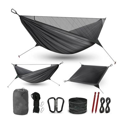 China Ourtdoor Sports 2021 Portable Lightweight Mosquito Camping Hammock With Net Outdoor Tent For Sale for sale