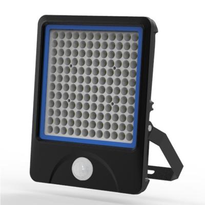 China 150W  15000LM  CRI >80 led floodlight with pir sensor , Ultra Sensitivity for sale