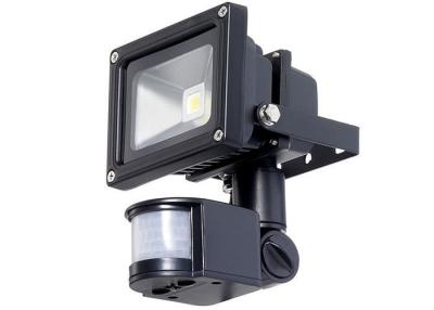 China 10W LED PIR Floodlights Cold White With Epistar COB For House Security Lighting for sale