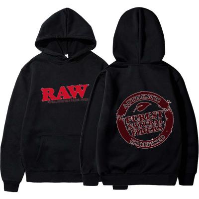 China Viable in the Current Custom RAW Logo Cookie Wildwood Men's Sweatshirt RAW Hoodies Pullover Plus Size Graphic for sale