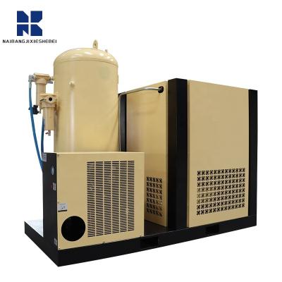 China 7.5kw 15kw oil free air compressor with tank and air dryer best machine saving energy and high quality for sale