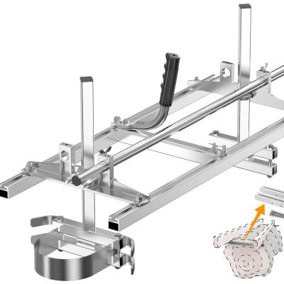 China Cutting Augo NEO-TEC Chainsaw Mill Portable Chainsaw Mill Wood 48 Inch Floor Milling Lumber For 14