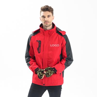 China 2019 Hot Selling Sustainable Fashionable Men's Interchangeable Waterproof Sports Jacket Deep 3 in 1 for sale