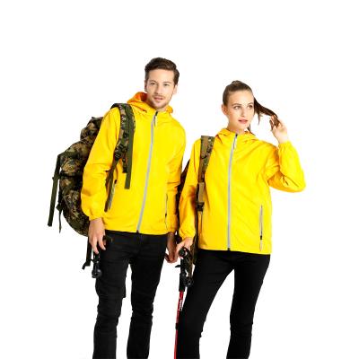 China QUICK DRY thin plain windproof and waterproof jacket hooded coat for men and women for sale