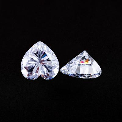 China Fire Retail Price High Quality Zircon 5a Loose Stones CZ Color Or White Stone Cubic Zirconia Set for sale