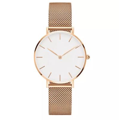 China High quality minimalist stainless steel strap fashion non-specific OEM dropshipping custom your own logo watch for sale