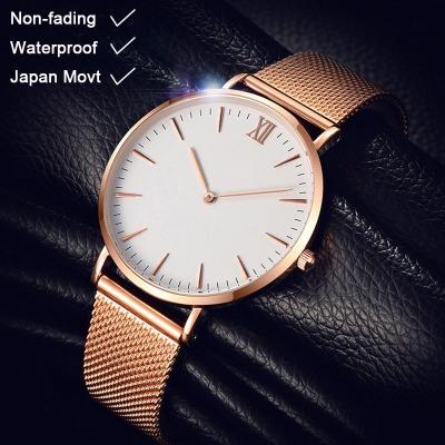 China Non-specific dropshipping hot selling 3 316L stainless steel waterproof luxury atmosphere men watch low MOQ custom your own logo watch for sale