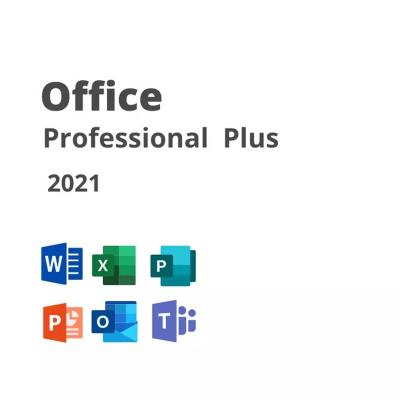 China Office 2021 Pro Bind Office Plus 2021 Pro Office 2021 Pro Key 100% Online Digital License Office 2021 Te koop