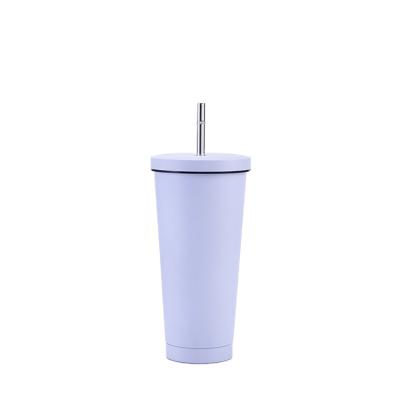 China CLASSIC 25 oz Double Wall Stainless Steel Vacuum Tumbler Cups With Straw Wholesale for sale