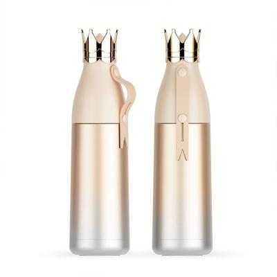 China New CLASSIC Stainless Steel Water Bottle With Crown Lid Sports Water Bottles With Custom Logo for sale