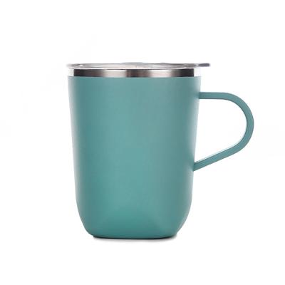 China Coffee. Tea. Beer. Water Stainless Steel Vacuum Insulated Coffee Mug With Handle And Lid for sale