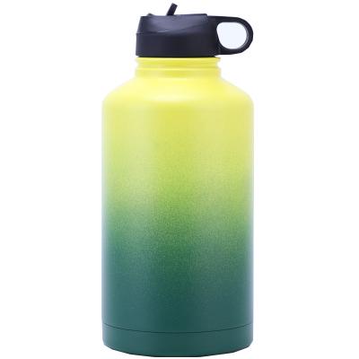 China Hot Selling Sport Vacuum 64oz Stainless Steel Portable Water Bottle for sale