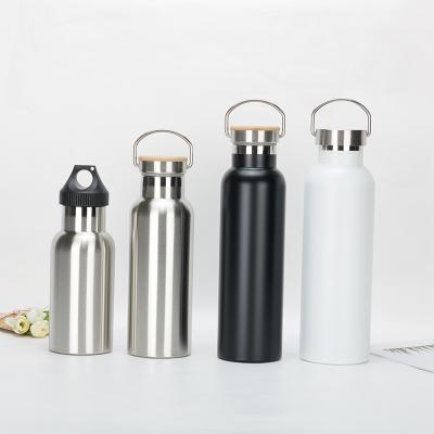 China Outdoor sports modern 304 stainless steel vacuum thermos mug creative simple bottle can print logo for sale