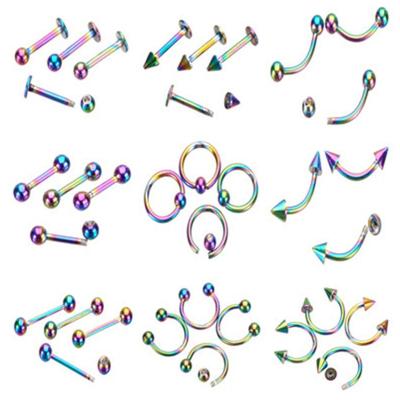 China 3d designs alloy stud hot sale 9pcs/set small stud japese nail art 3d designs alloy sexy charm body jewelry piercing nail studs for sale