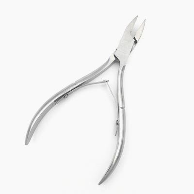 China Professional Dual-Use Cuticle Nipper Finger Nippers Nail Art Clippers Trimmers Tools for sale