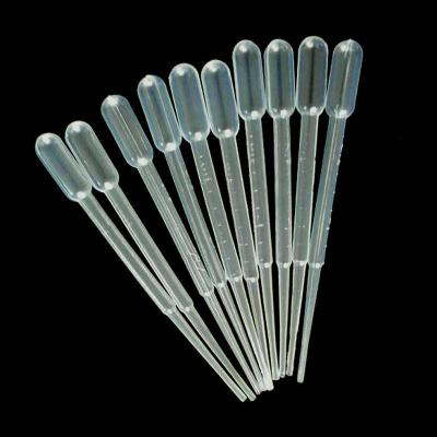 China Wholesale Clear Plastic 3ml Personal Care Lab Liquid Transfer Graduated Disposable Graduated Transfer Dropper Pasteur Pipettes for sale