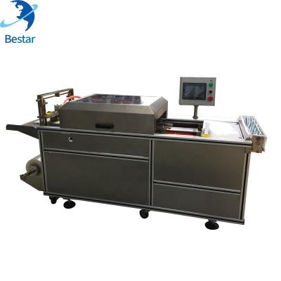 China Food semi-automatic book shrink film mobile manual cellophane wrapping machine for box for sale