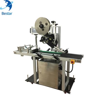 China High Speed ​​Fully Automatic Food Labeling Machine For Taps And Mask Bag Label Sticking Machine for sale