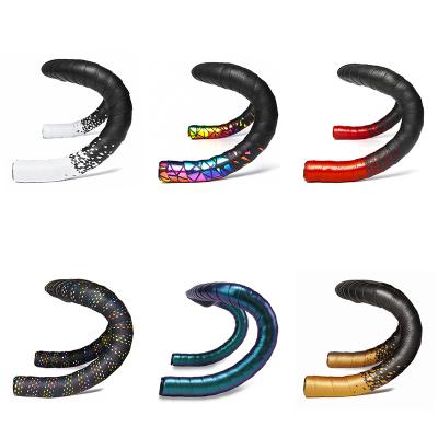 China Road Bikes Liteskin Handlebar Tape Road Bike Grip Accessories Fixie Gear Strap Recycling PU EVA Wrap Perforated for sale