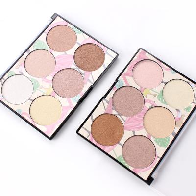 China 2022 Hot Sale Face Eye Powder 6 Color Waterproof And Illuminating Blending Finishing Makeup Palette Matte Concealer Pencil for sale