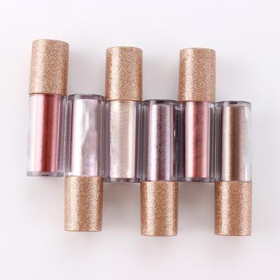 China Best Selling Glitter Waterproof Shimmer Eyeshadow For Women Color Rainbow Color Waterproof Liquid Eyeshadow for sale