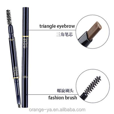 China Waterproof Automatic Eyebrow Pencil With Black Eye Pencil Black Eye Brush ODM Good Use OEM Logo Custom Eyebrow Pencil Vendor Manufacturers for sale