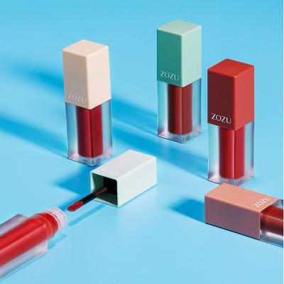 China Waterproof Celebrity Colorful Lipstick Web Gloss Lip Mist Velvet Velvet Shake Healthy Makeup The Same Lipstick Box for sale