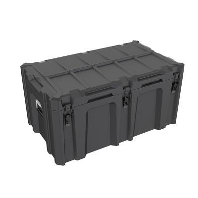 China Waterproof Military Plastic Truck Storage Romo-molded Plastic Tool Box Heavy Duty Stronger Waterproof Case en venta