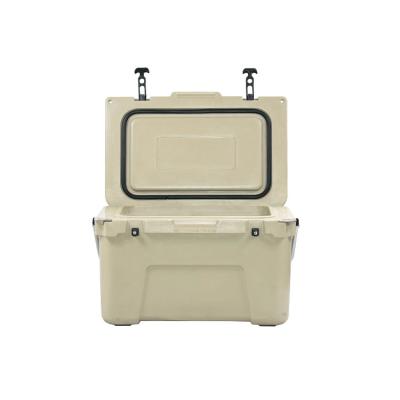 중국 Wholesale Hard Waterproof Portable Tabletop Cooler Cooler Box Injection Molding Cooler Box With Wheel 판매용