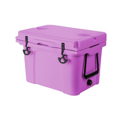 중국 Waterproof portable cooler box for outdoor camping table cooler box with wheel 판매용