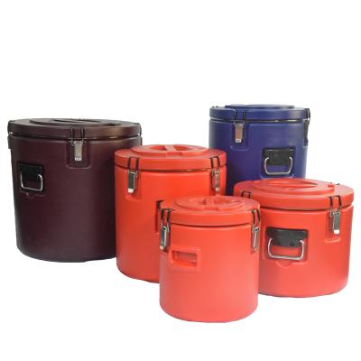 China Food Heating Inner Insulated Dink Barrel Thermal Stainless Steel Soup Food Storage Container Insulated Bucket 10-50L Te koop