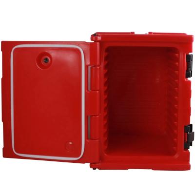 China Restaruant Insulated Cabinet 90L Rotomold Transport Food Containers Te koop