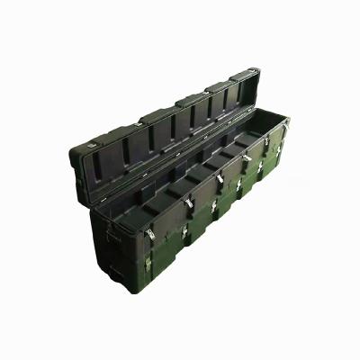 Cina Military Tool Storage Case IP67 Foam Flight Tool Storage ABS Box Green Hard Plastic Dustproof Waterproof Shockproof Suitcase in vendita