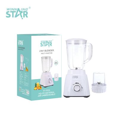 China Bowl-Lift Design ST-5506 GAIN STAR BS Plug In 2in 1 Fruit Juicer Blender Smoothie Cutting Vegetable Processor for sale