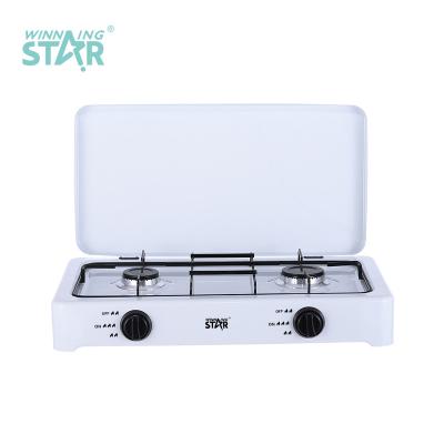 China Household Winningstar Two Burners Portable Camping Table Gas Stove With CE for sale