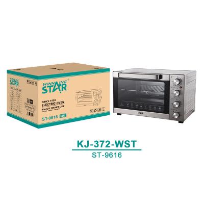 China Hotel ST-9616, KJ-372 Electric Oven Commercial Kitchen Baking Bread Pizza Cake Baking Oven for sale