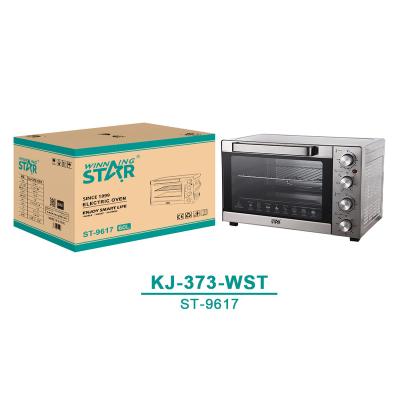 China ST-9617 Hotel, KJ-373 Kitchen Appliances Portable Electric Oven With Two Hot Plate For Baking for sale