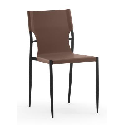 China New Design Cooling Leather Cover Dining Chair for sale