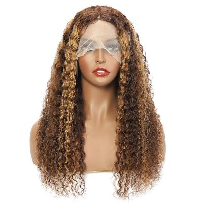 China Silky Straight 13x4 Wave Synthetic With Highlights Sellers HD Lace Frontal Pixie Cuts Natural Hair 360 Lace Front Wig for sale