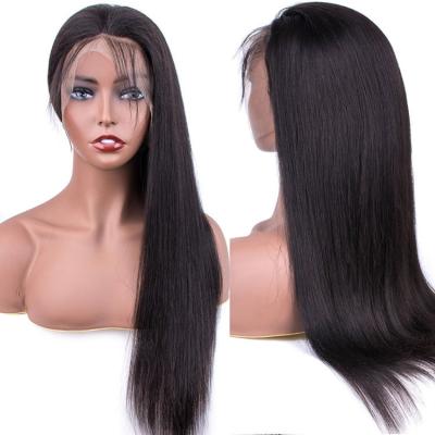 China Wholesale Hot Sale Brazilian 360 Water Wave Wigs Body Wave13x6 4x4 28 Inch Pre Plucked Lace Front Hair Wigs for sale