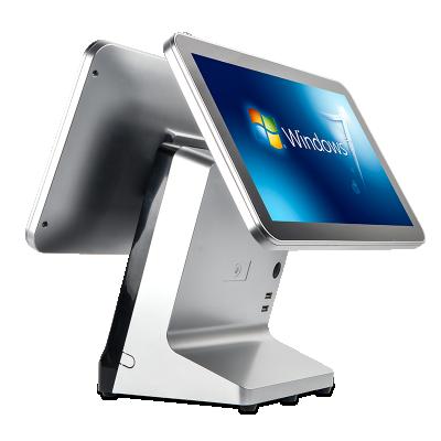 China Retail 15 Inch Windows Cheap Touch Screen Thermal Cash Register All In One POS Systems 32G for sale