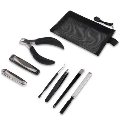 China Large Personal Care Toenail Clippers Manicure Pedicure Set for Thick Nails, Toenail Toenail Clippers Kit with Folder and Tweezers for sale