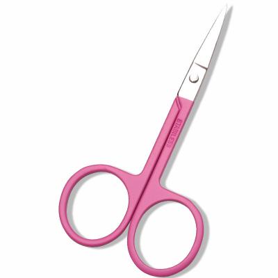 China Right Handed Scissors Lace Mini Eyebrow Scissors Curved Professional Stainless Steel Manicure Scissors For Nails for sale