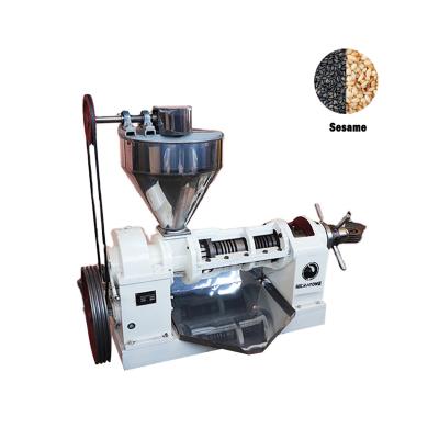 China ZX130 450-500kg/H Electric Oil Press Machine Low Power Consumption Refined Crafts for sale